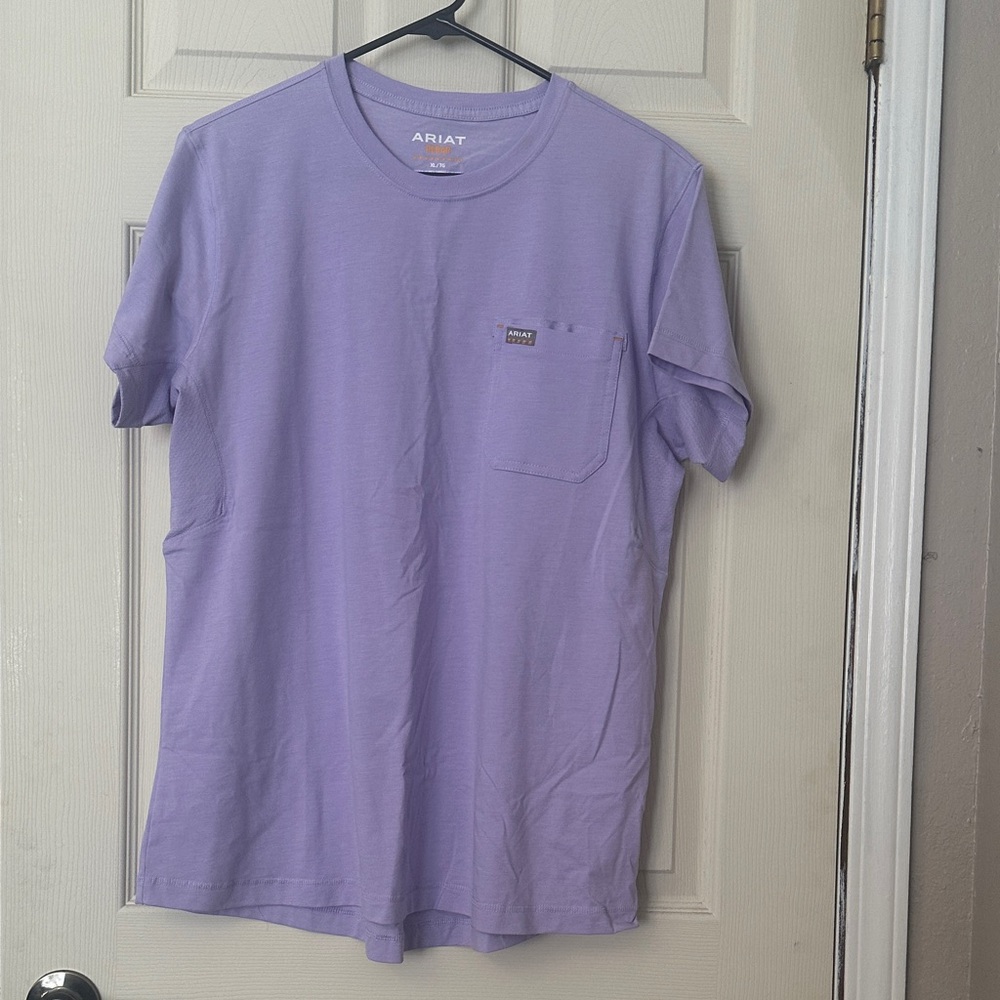 Ariat Men's Lavender Short Sleeve Tee